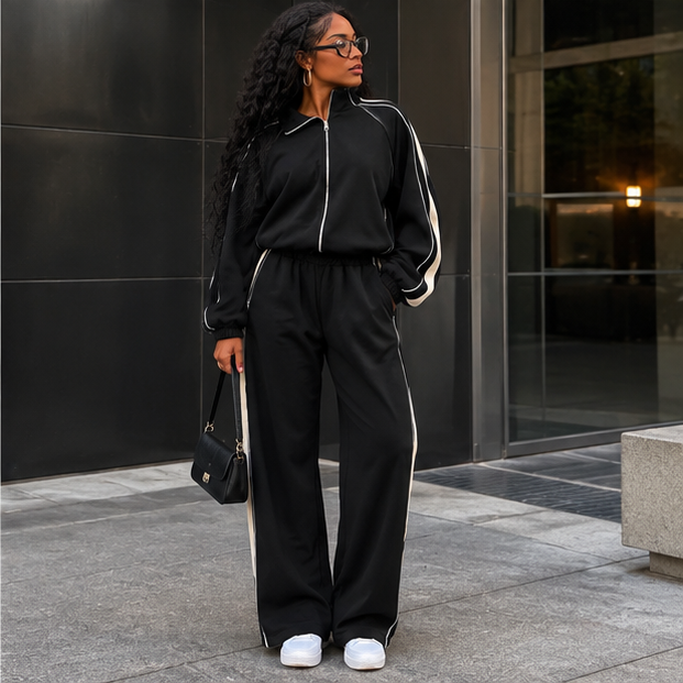 Street Zip-Up Tracksuit