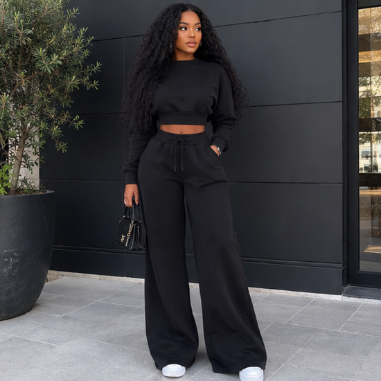 Urban Chic Cropped Tracksuit