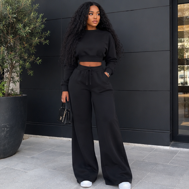 Urban Chic Cropped Tracksuit