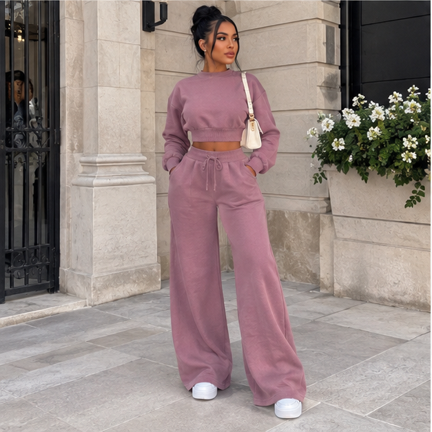 Urban Chic Cropped Tracksuit
