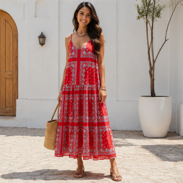 ✨ Bloom Grace Maxi Dress 🌷 | Effortless Elegance for Every Moment