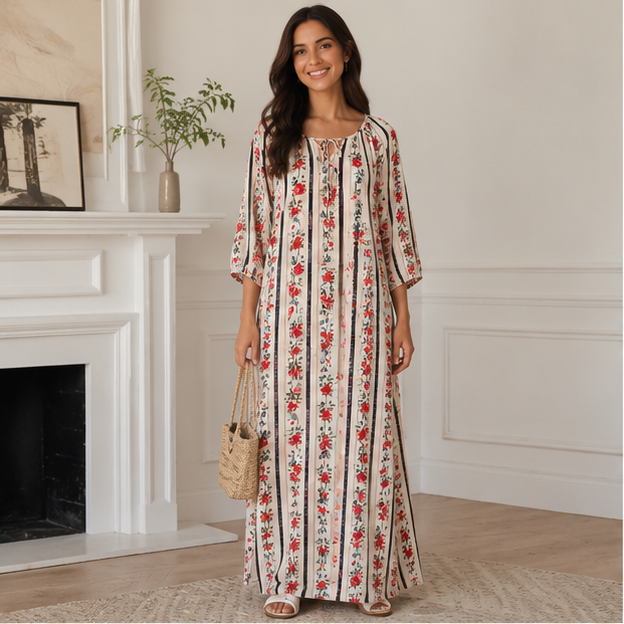 ✨ Bloom Grace Maxi Dress 🌷 | Effortless Elegance for Every Moment