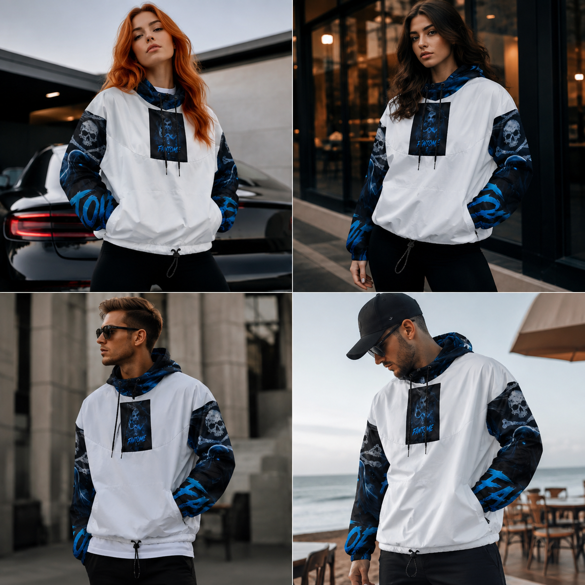 Women's Cropped Windbreaker Jacket