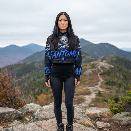 Women's Cropped Windbreaker Jacket