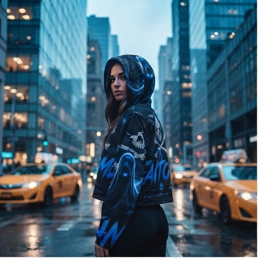 Women's Cropped Windbreaker Jacket