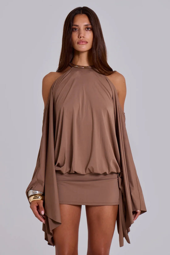 Get 70% Off On The Alula Embellished Butterfly Mini Dress 💕