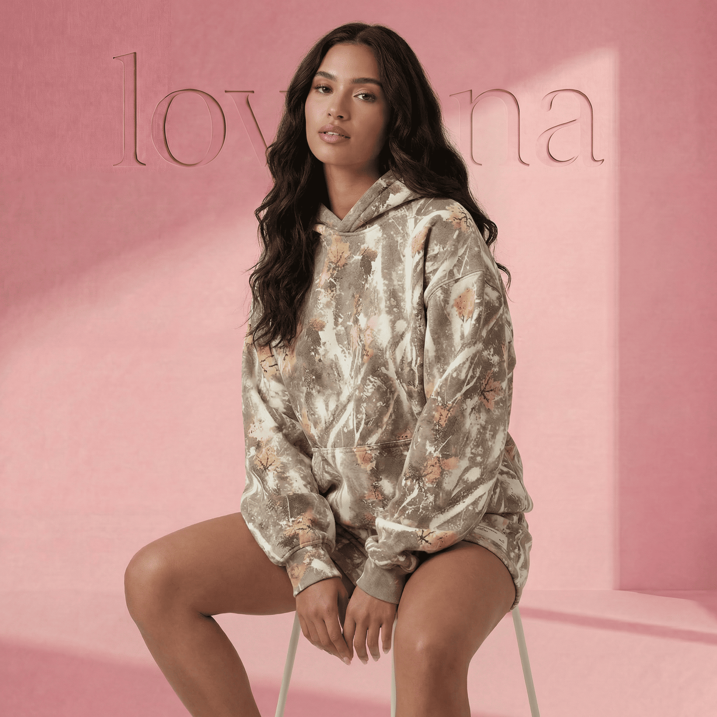 Get 50% Off On The Lovaana Camo Hoodie 💕