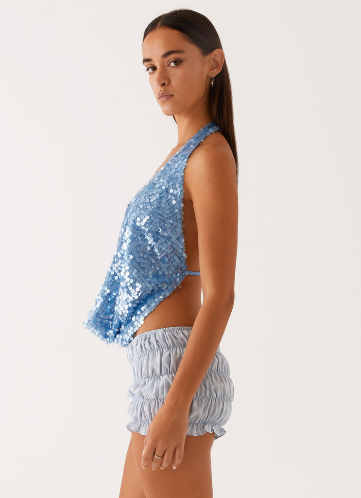 Get 1+1 Free Rio Dreams Cowl Neck Halter Top