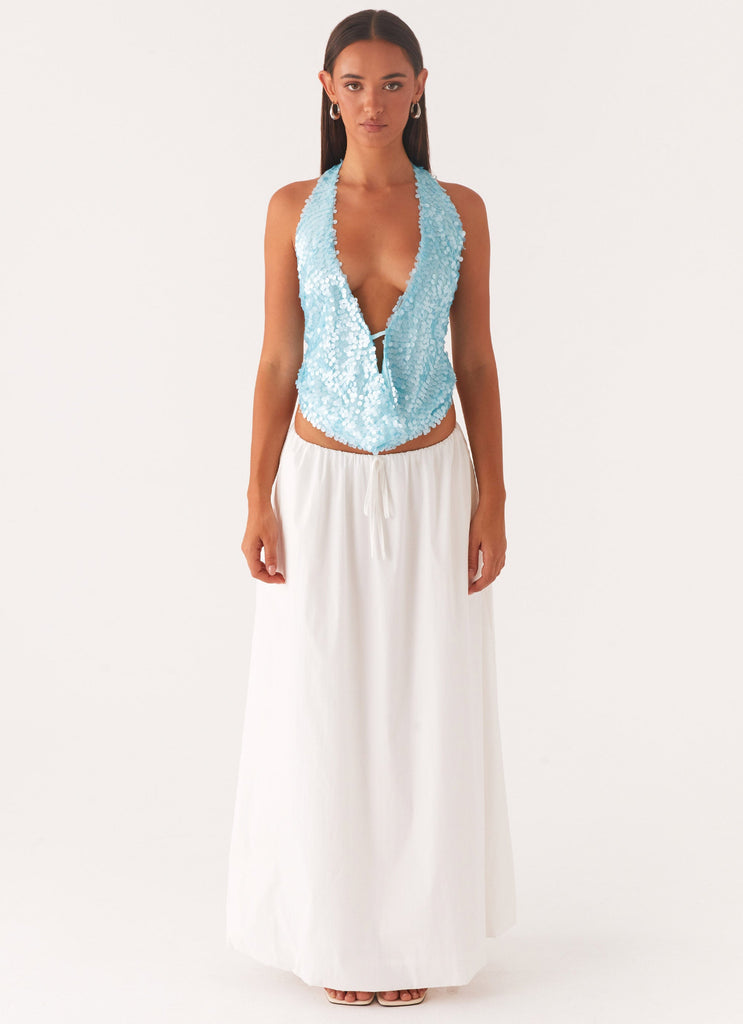 Get 1+1 Free Rio Dreams Cowl Neck Halter Top