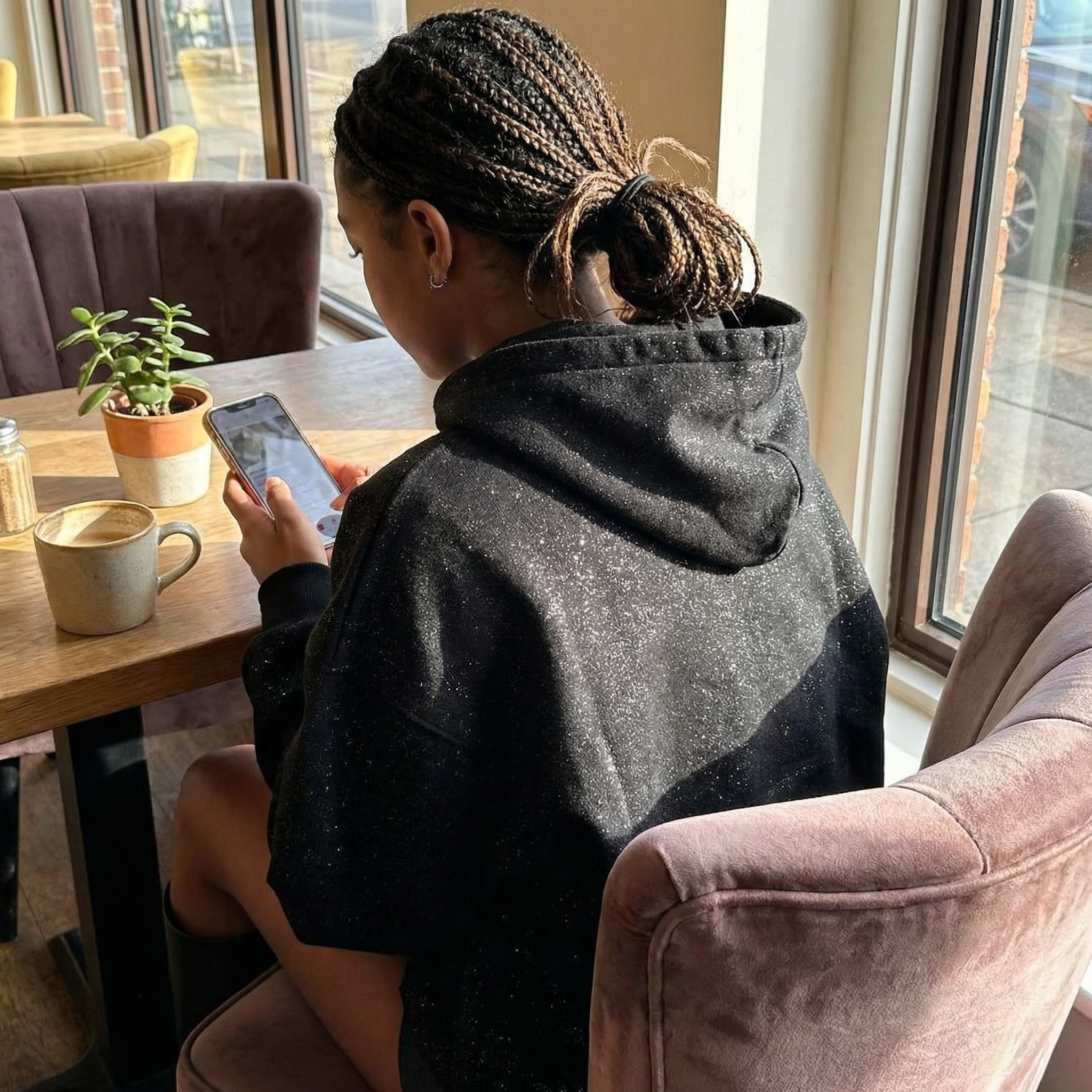 Get 70% Off Only Today - Lovaana Original Black Hoodie 💕